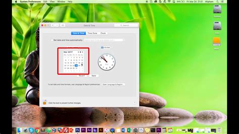 How To Set Date And Time On Macbook Mac OS X YouTube