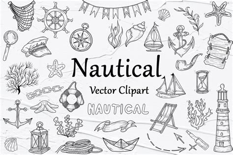 Nautical Vector SVG Clipart