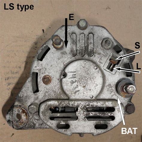 Hitachi Alternator Wiring Connections