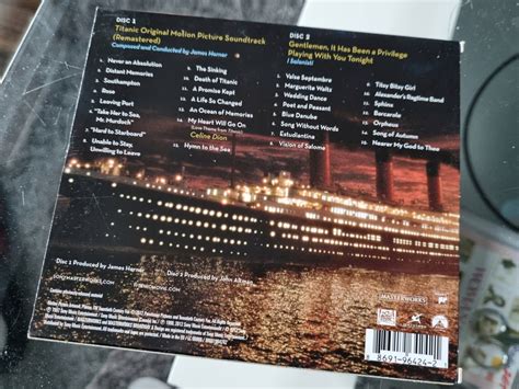 P Yta James Horner Titanic Anniversary Edition Cd