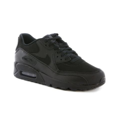 Nike Nike Air Max 90 (GS) Black / Dark Grey (N6) 307793-091 Older Boys ...