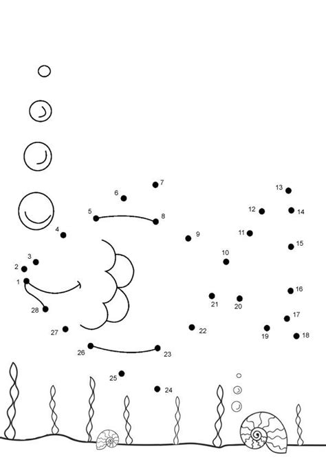 Easy Dot To Dot Worksheet