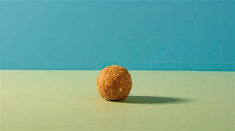 Premium Photo | A minimalist photograph of food placed on a solid color ...