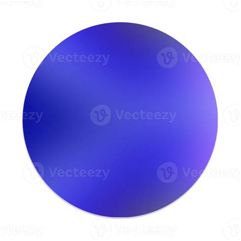 Circle Round Icon Blue Gradient Colours Holiday Celebration Ball Design Elements 15096219 Png