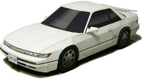 Nissan Silvia K's (S13) Paper Model | Paperized Crafts