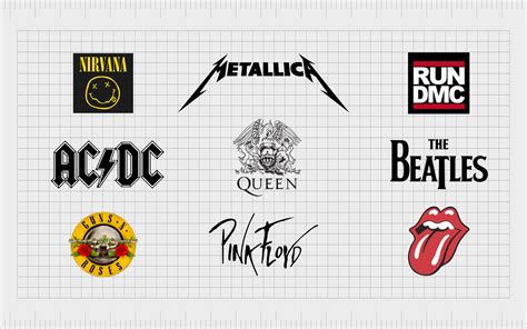 The Best Band Logos Of All Time (Rock To Pop To Rap)