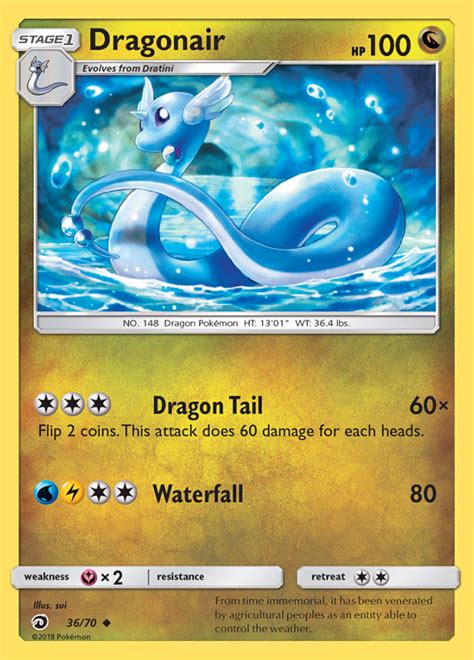 Dragonair Dragon Majesty Uncommon Pokemon Tcg Digitaltq