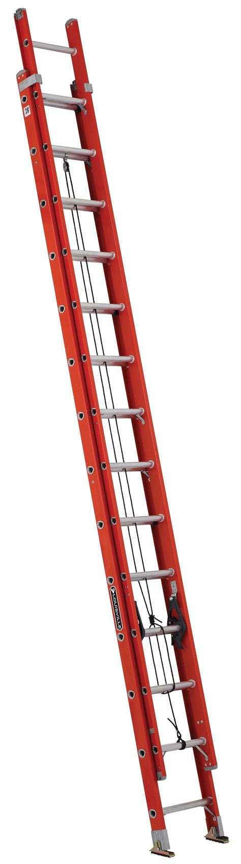 Louisville Ladder FE3228 28 Ft Fiberglass Extension Ladder Type IA