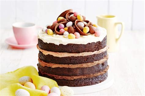 Triple Choc Nutella Celebration Cake Recipe Au