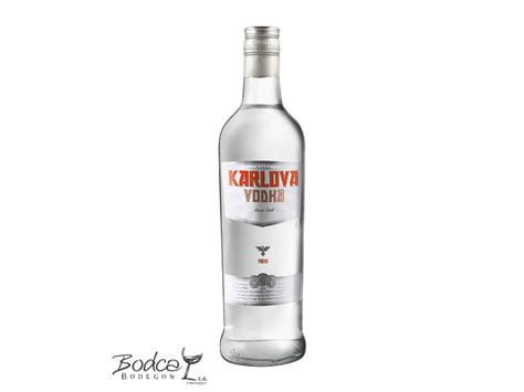 Vodka Karlova Bodcabodegon Los Mejores Licores