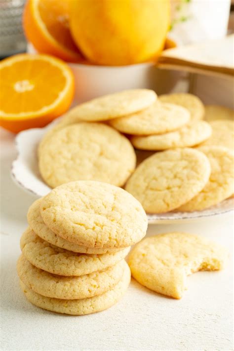 Zesty Orange Slice Cookies