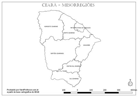 Mapas do Ceará NerdProfessor