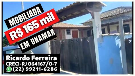 vendo casa Unamar mobiliada 1 400 mts da praia frente verão vermelho