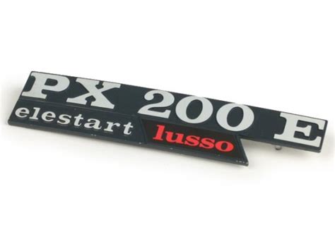 Schriftzug Seitenhaube Oem Qualit T Vespa Px E Lusso Elestart