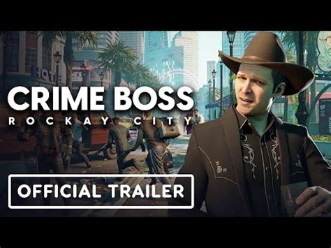 Crime Boss Rockay City Official Console Announcement Trailer The