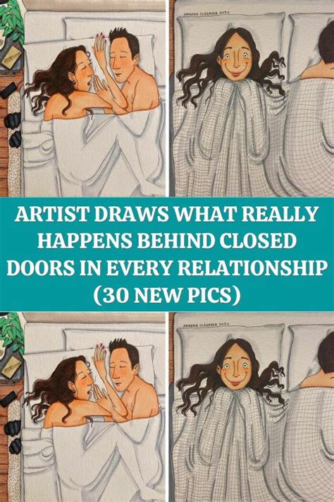 Artist Draws What Really Happens Behind Closed Doors In Every