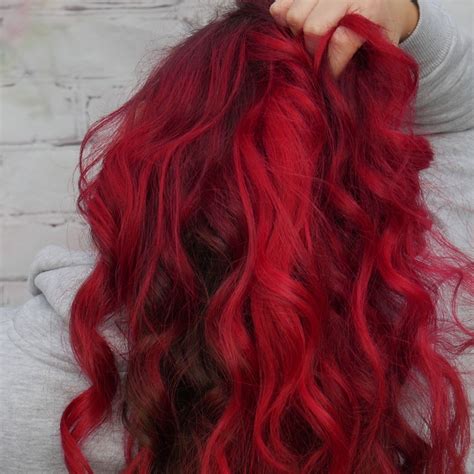 Manic Panic Red Head Vampire Red And Rock And Roll Ombré By Hayley Laws Brown Ombre