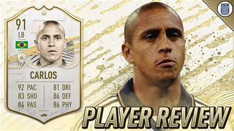 The Bullet Man Sbc Prime Icon Roberto Carlos Player Review Fifa