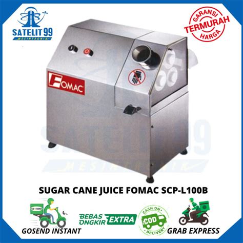 Mesin Penggiling Tebu SUGAR CANE JUICE FOMAC SCP L100B Satelit