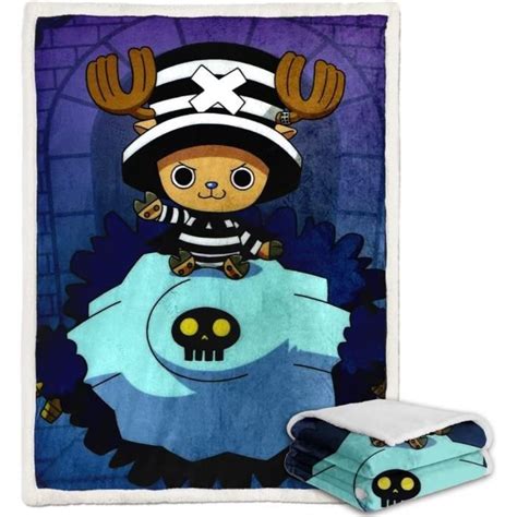 Couvertures Sherpa One Piece Tony Tony Chopper Couvertures Imprim Es