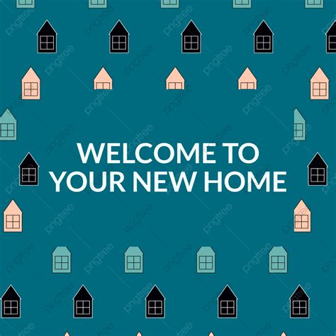 Welcome To Your New Home Clipart