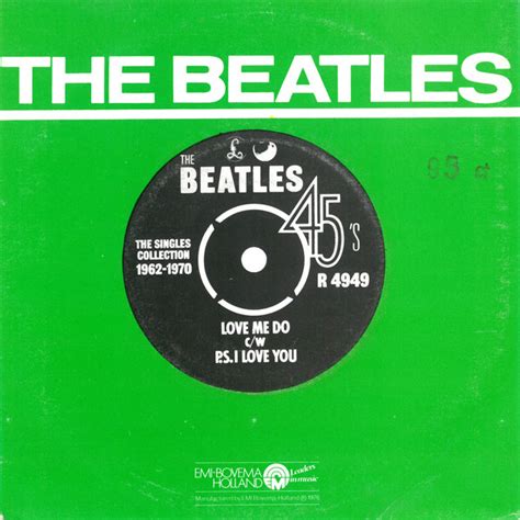 The Beatles Love Me Do C W P S I Love You 1976 Vinyl Discogs