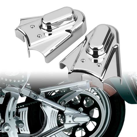 Motorcycle Bar Shield Rear Axle Cover Accessory For Harley Softail Bad