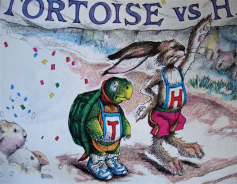 The Tortoise And The Hare An Aesop Fable Adapted And Illustrated By