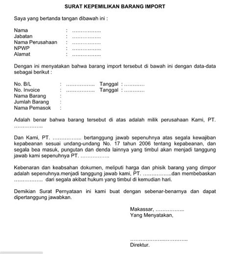 Contoh Surat Penyitaan Barang Delinewstv