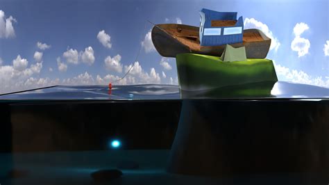 ArtStation - Life on a boat - monthly challenge WIP #2