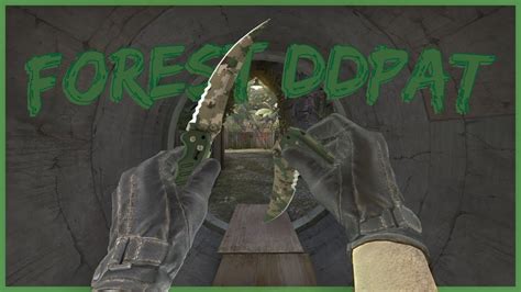 Cs Go Knife Showcase Low Float Flip Knife Forest Ddpat Field