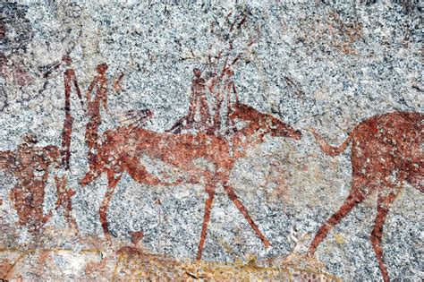 Rock Paintings Nswatugi Cave (6) | Matobo Hills | Pictures | Zimbabwe in Global-Geography