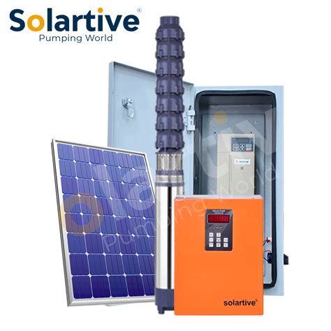 Solartive Ac Hp Solar Irrigation System For Submersible At Rs