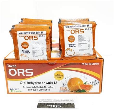 Oral Rehydration Solution Packets