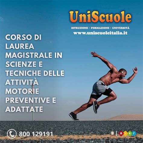 Corso di Laurea Magistrale in Scienze e Tecniche delle Attività Motorie