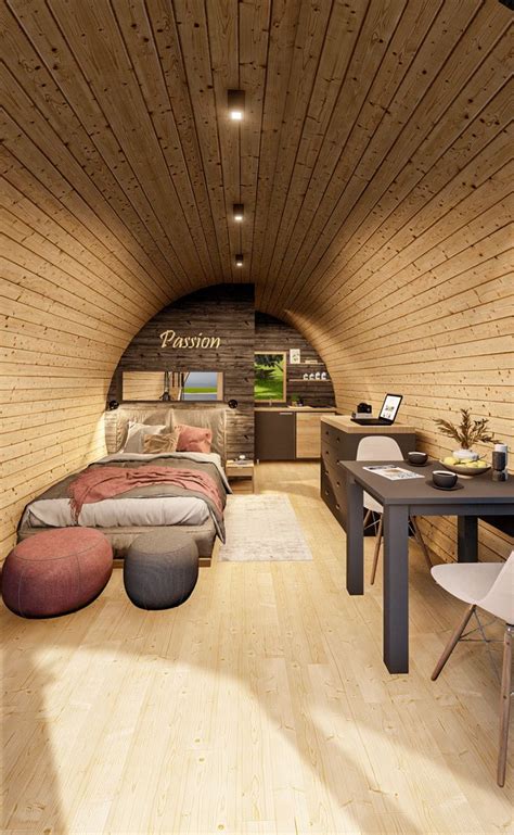 Glamping Modul On Behance Pod House Tiny House Cabin Modern Tiny House