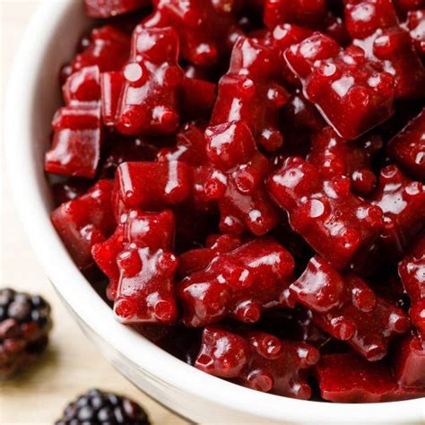 How To Make Blackberry Gummy Bears Nurtured Homes