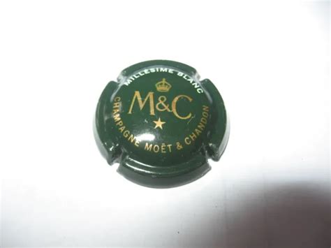 Capsule De Champagne Moet Et Chandon N Vert Fonc Mill Sime Blanc