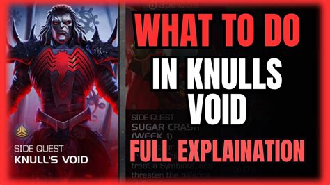 October Side Quest Knulls Void First Impression And Completion Marvel Contest Of Champions