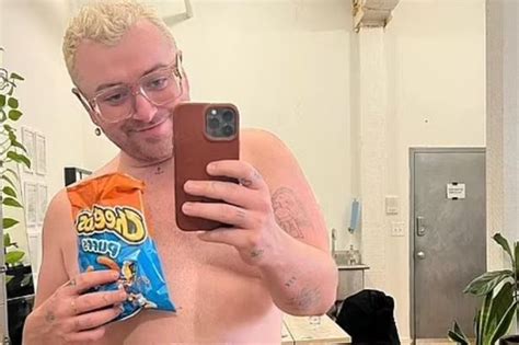 Sam Smith Enjoys Some Cheetos In Nyc As They Show Off Brand New Tattoos