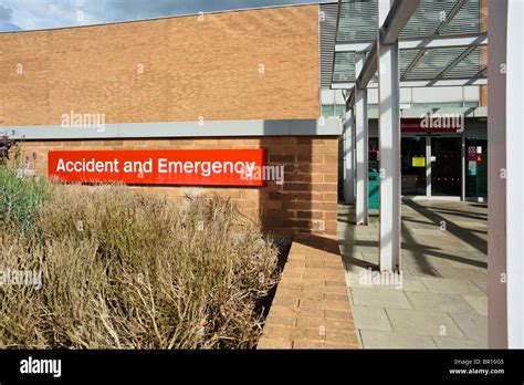 Norfolk and Norwich University Hospital A&E Department Stock Photo - Alamy