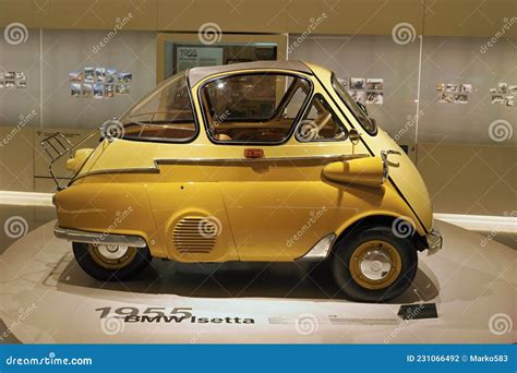 BMW Isetta 250 (1955) editorial photography. Image of redesigned ...