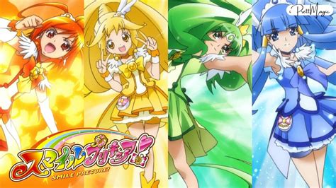 1080p Cure Sunny Cure Peace Cure March And Cure Beauty Transformation Smile Precure Youtube