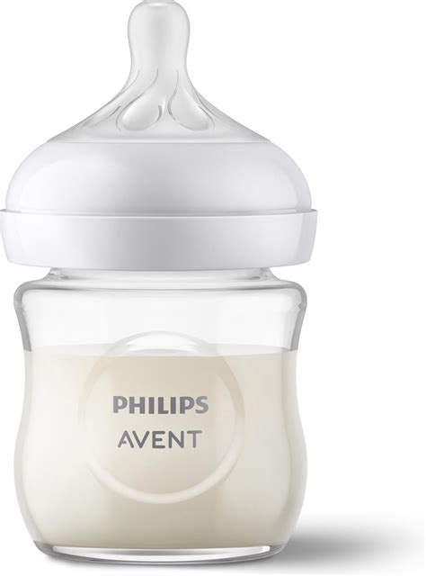 Philips Avent Glas Babyfles Natural Response 1 Stuk 120ml Bol