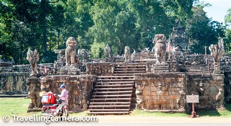 Terrace Of The Elephants At Angkor Wat A Giant Reviewing Stand For