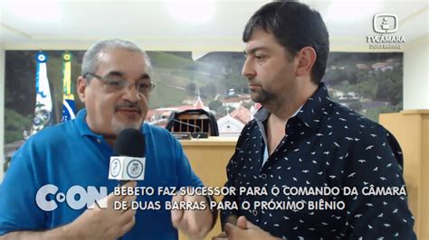 Bebeto Faz Sucessor Para O Comando Da C Mara De Duas Barras Para O