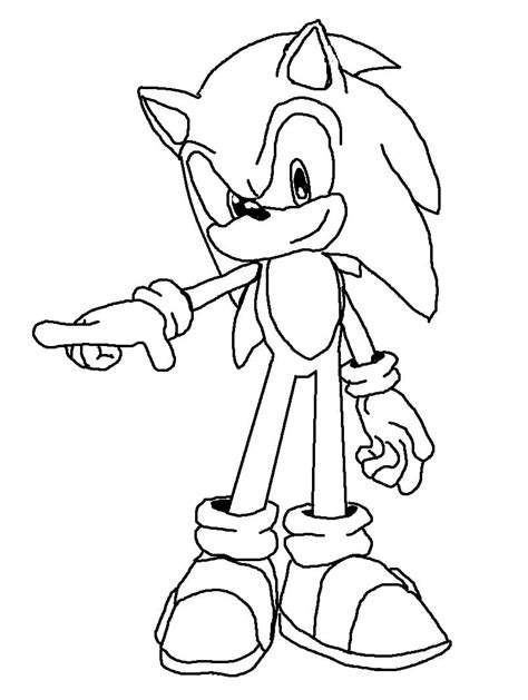 Desenhos De Sonic Para Colorir Pintar E Imprimir ColorirOnline