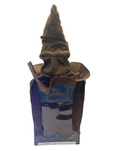 Buy Harry Potter Animated Sorting Hat Talking Mouth Motion Wb Wizarding