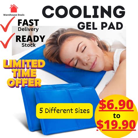 Cooling Gel Pad For Bed Car Seat Sofa Laptops And More Shopee