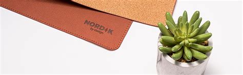 Amazon Nordik Cork Leather Desk Mat Cable Organizer Saddle